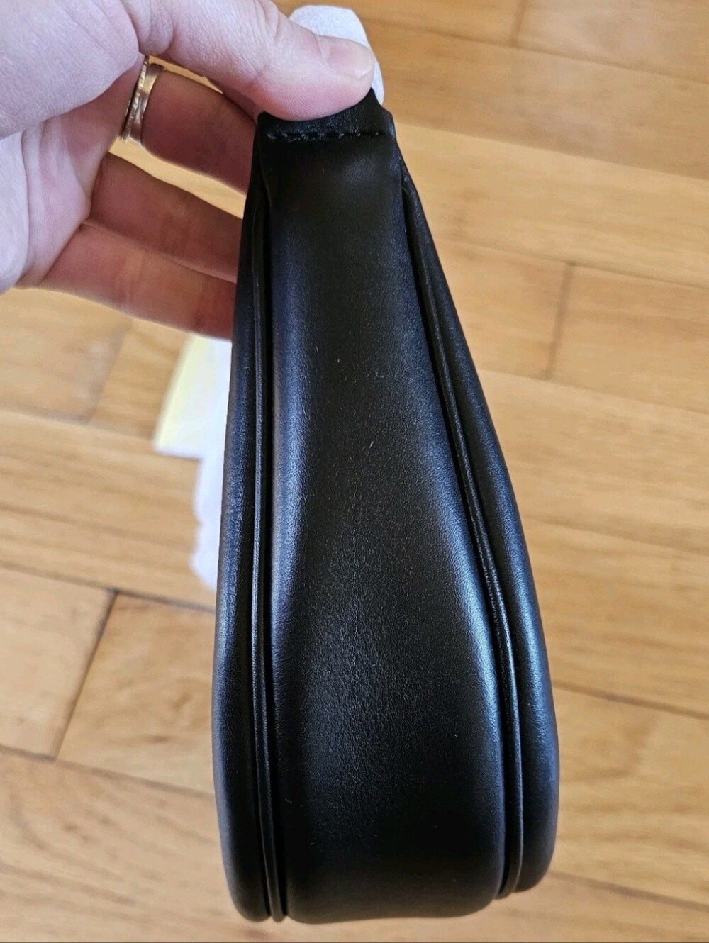NWT Marc Jacobs The Curve Bag Black Leather Purse - Picture 4 of 6